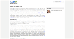 Desktop Screenshot of health.naaptol.com