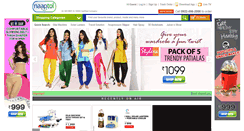 Desktop Screenshot of naaptol.com